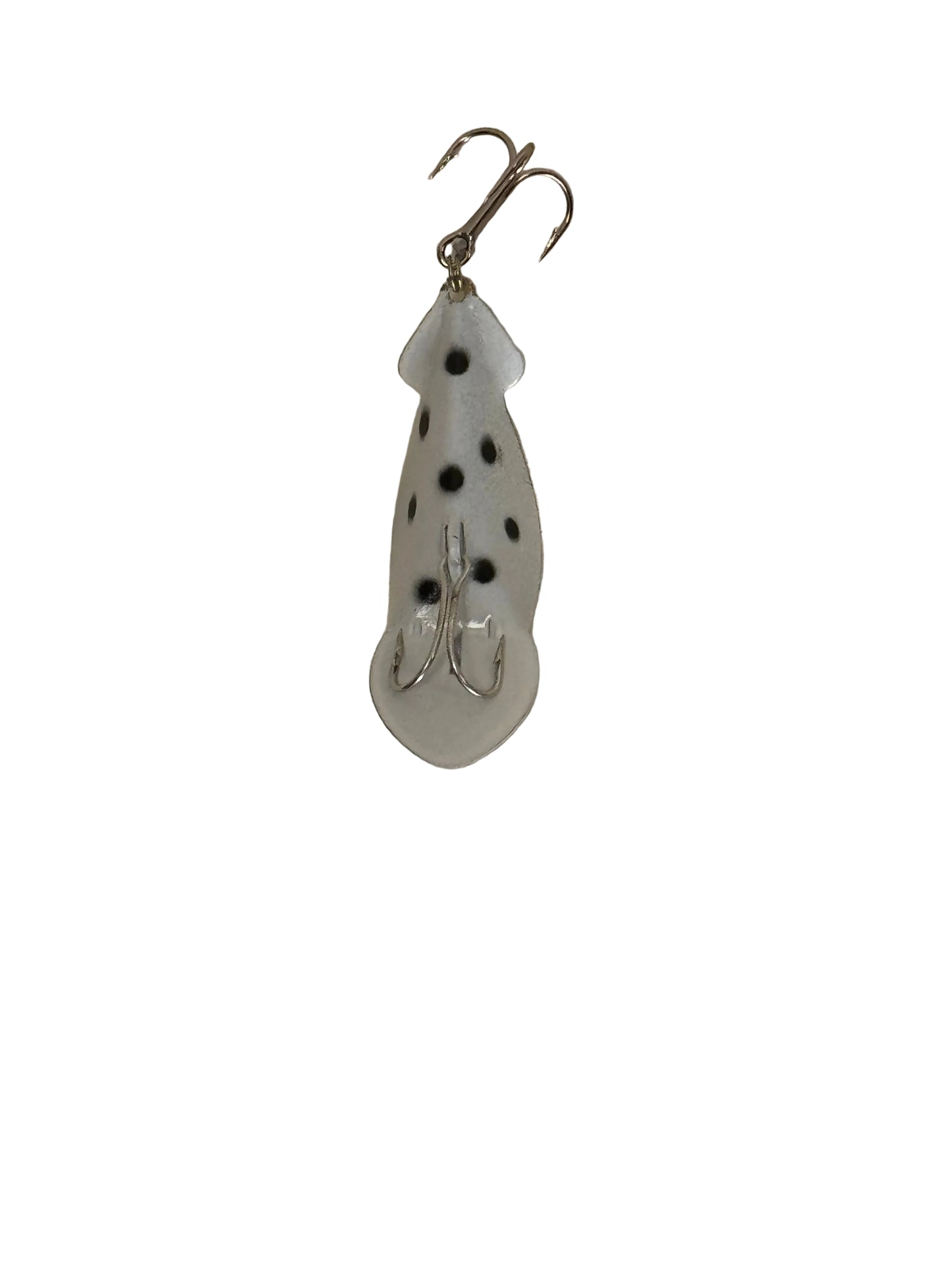 31-4 Dotted - White with Black Dots